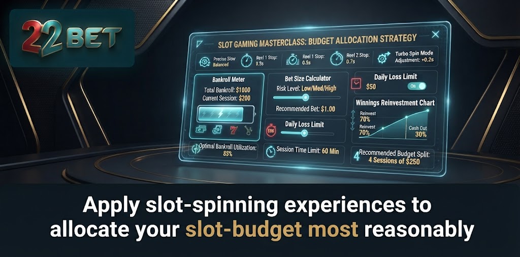 Apply slot-spinning experiences to allocate your slot-budget most reasonably