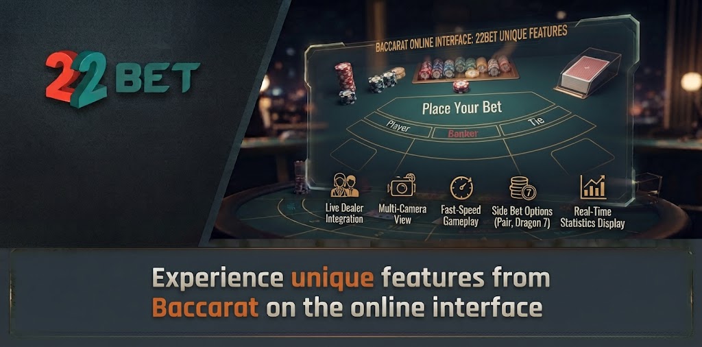 Experience unique features from Baccarat on the online interface