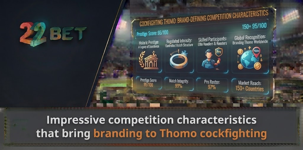 Impressive competition characteristics that bring branding to Thomo cockfighting