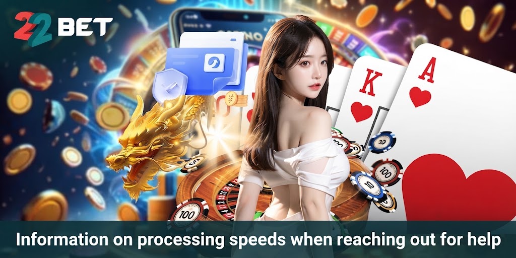 Information on processing speeds when reaching out for help