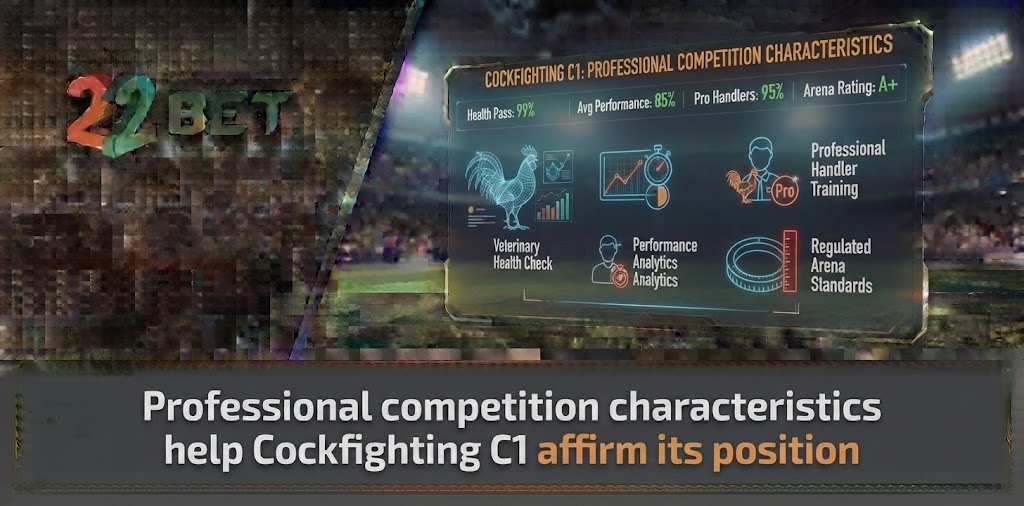 Professional competition characteristics help Cockfighting C1 affirm its position